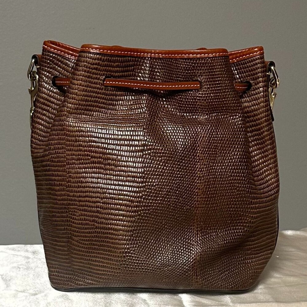 Embossed Lizard Drawstring - image 6